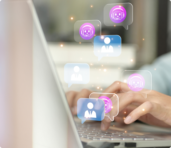 Chatboty, live-chaty i pop'upy